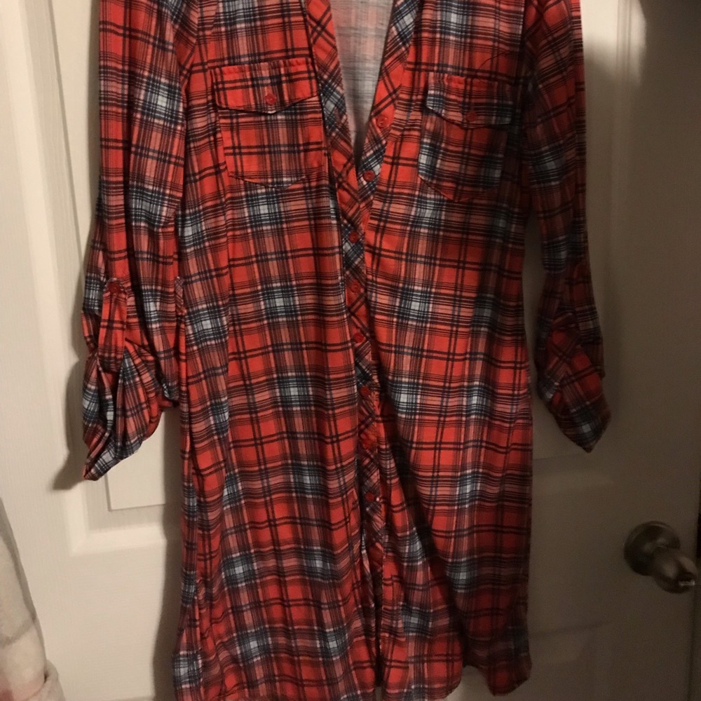 Plaid dress